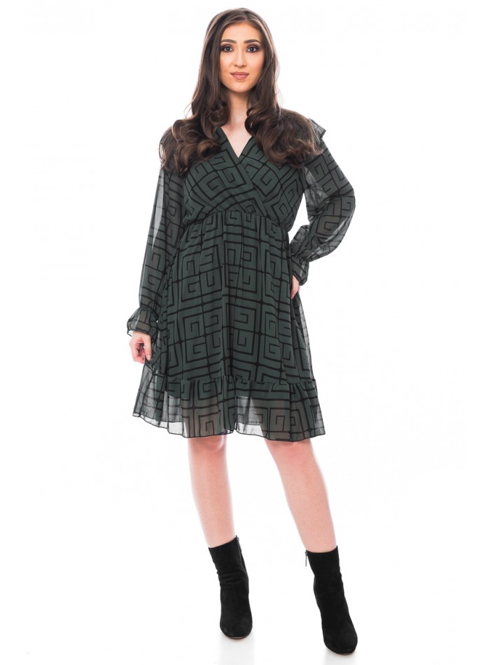 Rochie Alessandra, kaki